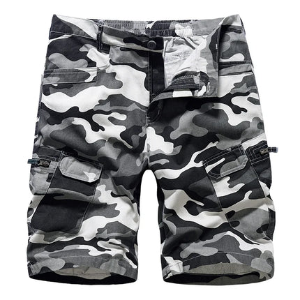Bermudas Camufladas de Algodón para Hombre