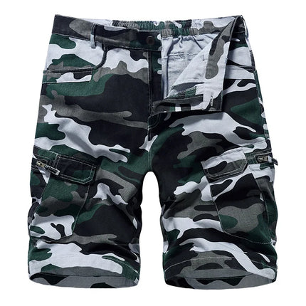 Bermudas Camufladas de Algodón para Hombre