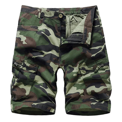 Bermudas Camufladas de Algodón para Hombre