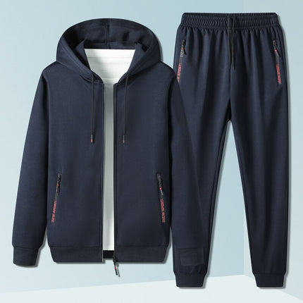 Conjunto Vland para Hombre - Buzo con Capucha y Jogger Azul. Ropa casual y moderna para uso diario. Disponible en varios colores.