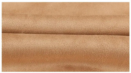 Close-up of brown cowhide leather texture for men's jacket.