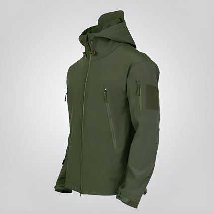 Campera Jungle Impermeable para Hombre con interior de polar, ideal para clima frío y lluvioso. Campera Hombre resistente al agua 5000 mm.