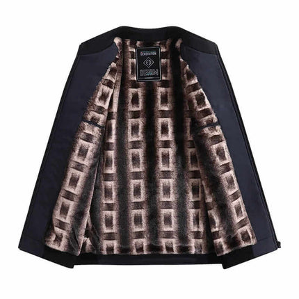 Campera Laurent Luxury para hombre con interior elegante, ideal para estilo y comodidad. Palabras clave: Campera Hombre.