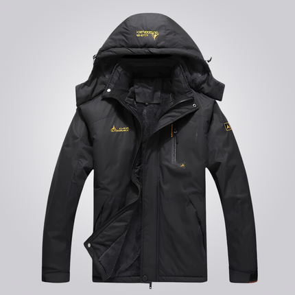 Campera Térmica Impermeable para Hombre, ideal para aventuras al aire libre, combinando estilo y protección contra el clima desafiante.