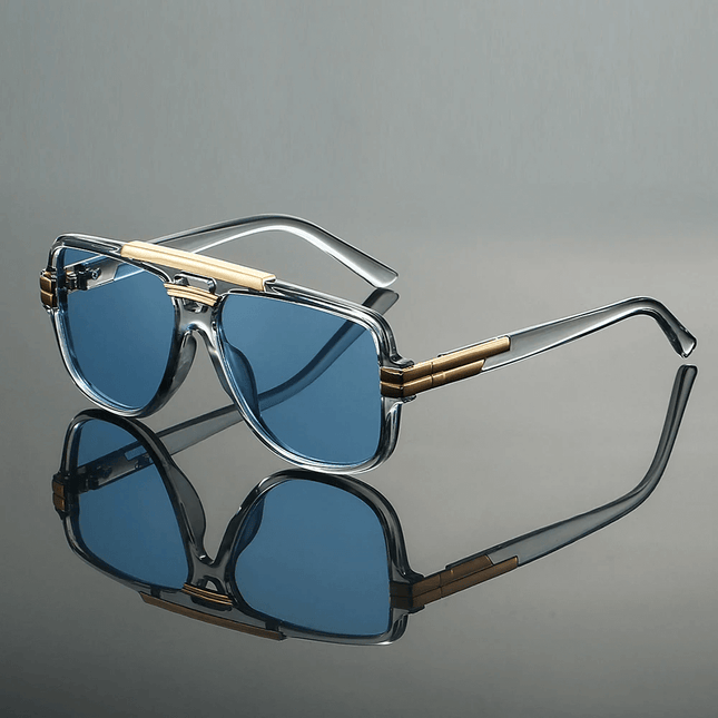 Gafas de sol Arclight Spec futuristas para hombre, diseño angular y liviano con lentes de alto contraste y protección solar completa.