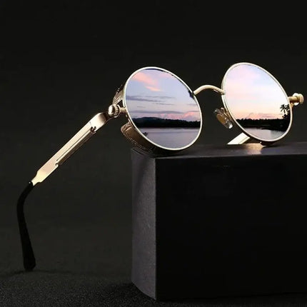 Gafas de sol de edición limitada Eclipse para hombre, con diseño vintage y protección UV400, ideales para un estilo moderno y elegante.