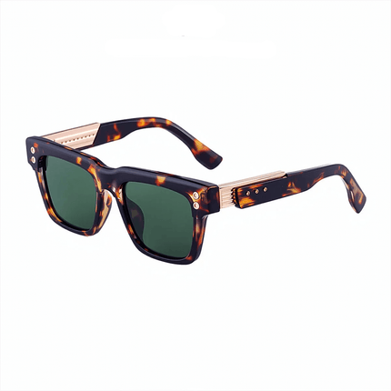 Gafas de sol Firenze Square, diseño cuadrado clásico, protección UV400, gafas de sol hombre con marco resistente y elegante.
