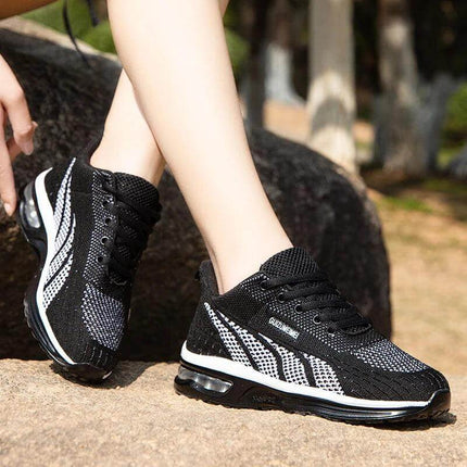 Zapatilla deportiva transpirable con suela antiimpacto y diseño ergonómico en oferta, ideal para comodidad y soporte diario.