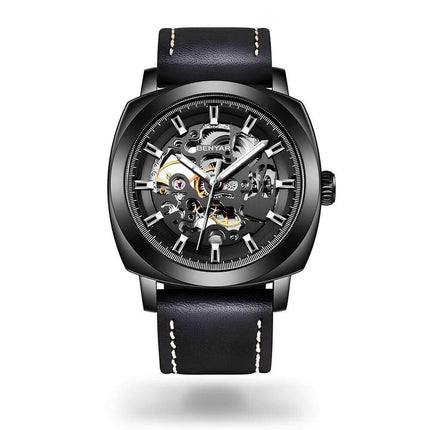 Reloj Automático Benyar Elegance, sofisticación para el hombre moderno, línea premium, equilibrio entre tradición y tecnología.