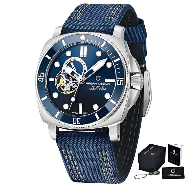 Reloj Automático Pagani Rare para hombres con diseño sofisticado y movimiento mecánico, serie limitada, relojes para hombre de línea premium.