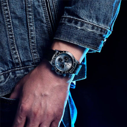 Reloj Pagani William estilo ejecutivo, diseño contemporáneo en muñeca masculina, relojes para hombre de línea premium.