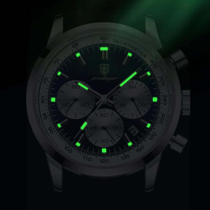 Reloj Poedagar 911 con diseño suizo premium para hombre, luce elegancia atemporal en eventos formales e informales.