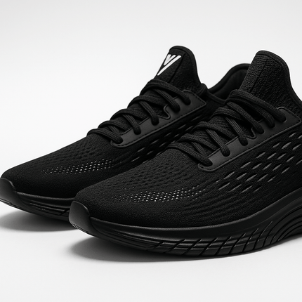 Zapatillas deportivas hombre Urban Breeze negras, diseño cómodo y moderno, ideales para un estilo de calle y comodidad todo el día.