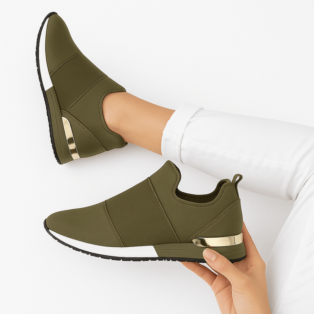 Zapatillas casual mujer en promoción: compre 1 lleve 2, lanzamiento 2025. Oferta exclusiva de calzado cómodo y moderno.