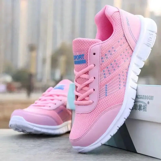 Zapatillas Mujer NeonStep rosas en promoción: compre 1 llevate 2, ideales para comodidad y estilo urbano.