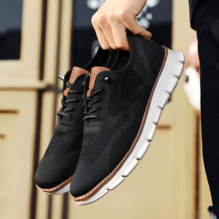 Zapatos Casuales Hombre – Elegancia y Comodidad Europea en Algodón Premium y Cuero Suave
