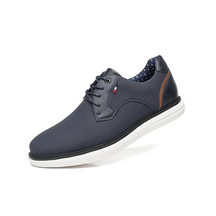 Zapatos de Hombre ZENITHI casuales elegantes con cordones, diseño moderno y confort para un look sofisticado. Zapatos Casuales Hombre.